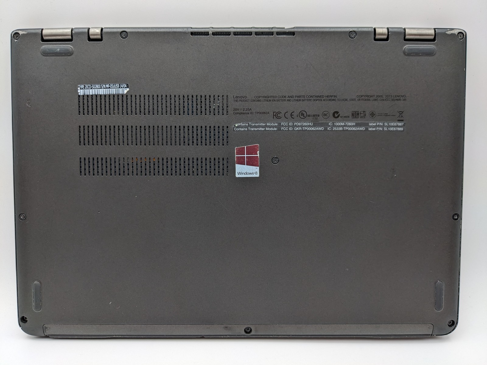 Lenovo ThinkPad Yoga 2-in-1 12″ FHD Touch I5-4200U 128GB 8GB W10 Stylus *READ*