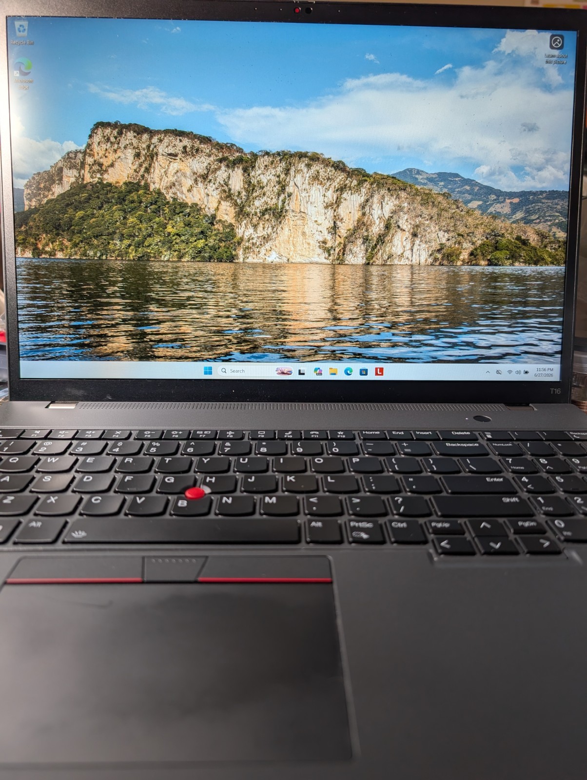 Lenovo ThinkPad T16 Gen 2 16″ Touchscreen, 7-1365U, 24GB RAM 512GB SSD, Warranty