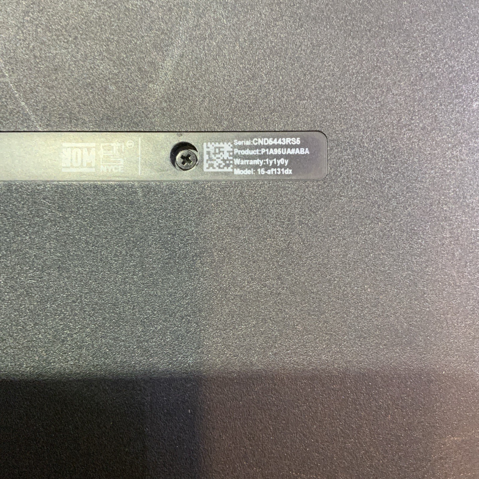 HP 15-af131dx 15.6″ READ DESCRIPTION