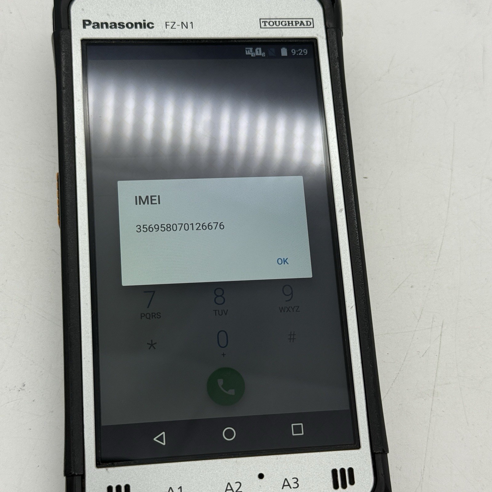 Panasonic FZ-N1 Toughpad Rugged Barcode Scanner Smartphone, Dual SIM (B7:26)