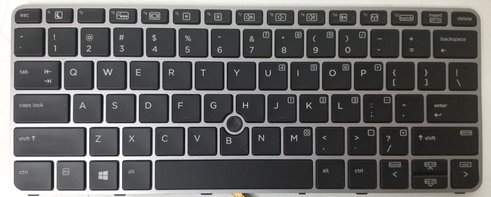 Used Fully Functional Keyboard for HP Elitebook 820 G4 Laptop