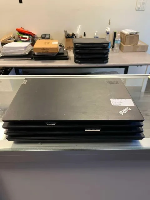 Lot of 4 Lenovo ThinkPad Laptops FOR PARTS / REPAIR ONLY – i5/i7 Mixed Models –
