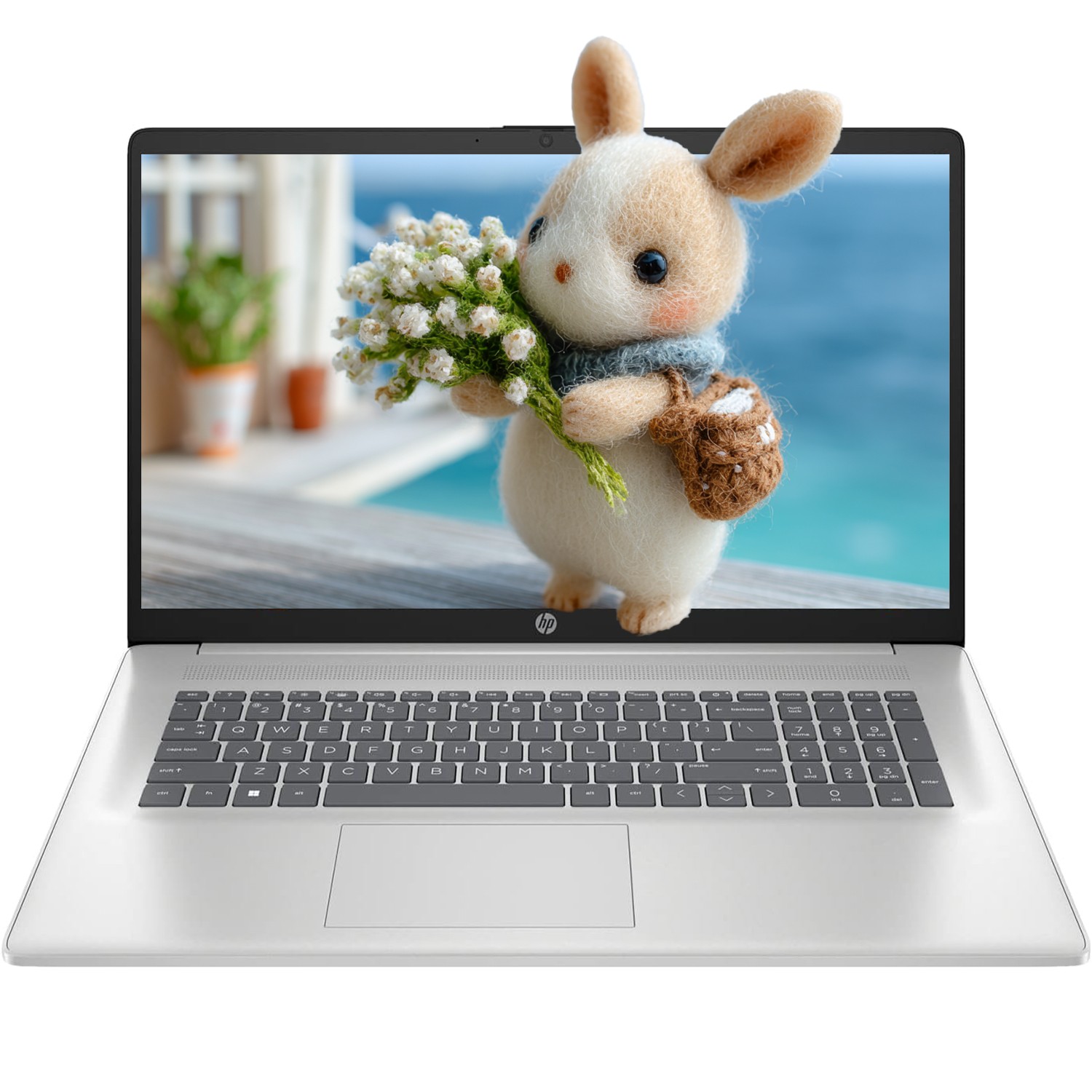 HP 17″ HD+Touch & Backlit Laptop AI PC Intel Core Ultra 7 255U UpTo 64GB 4TB SSD