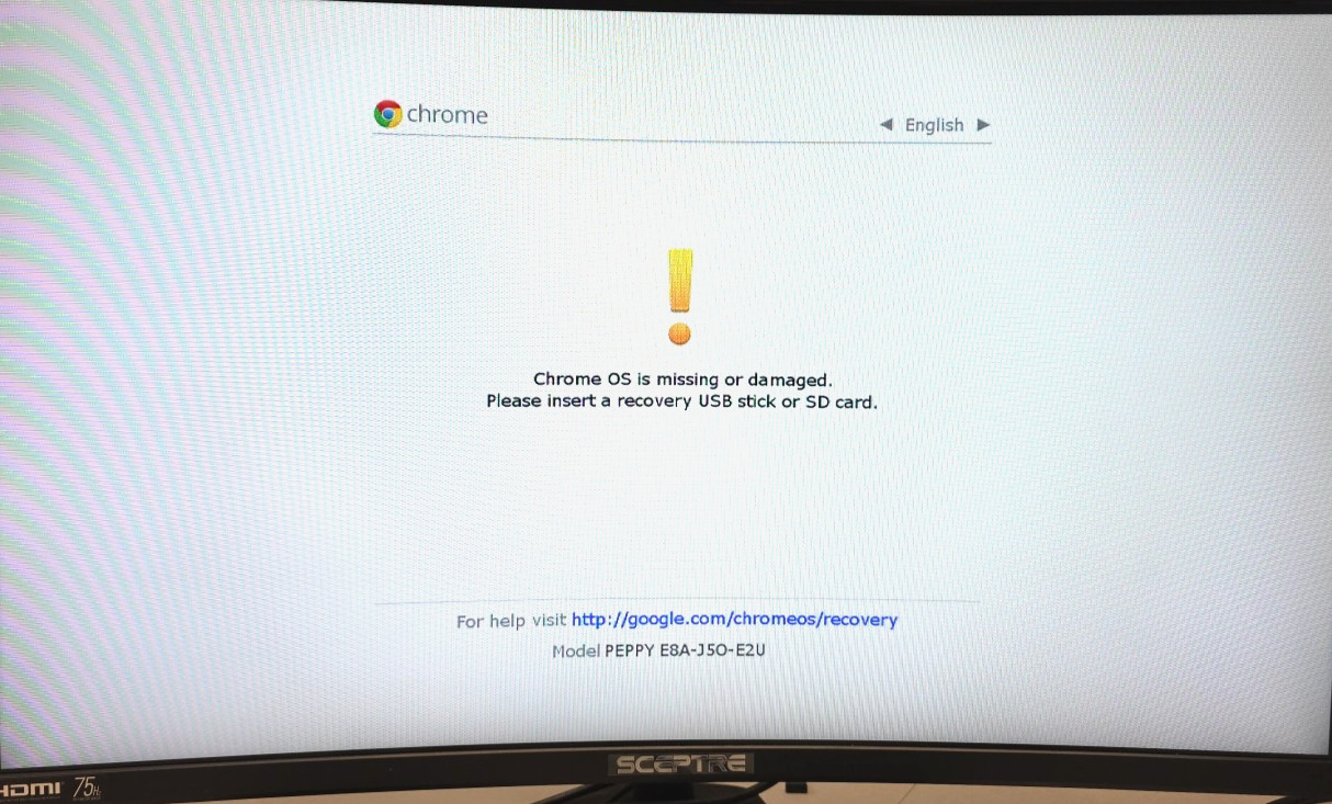 Acer Chromebook C720| Intel Celeron 2955U|2GB RAM| No SSD| No Battery| For Parts