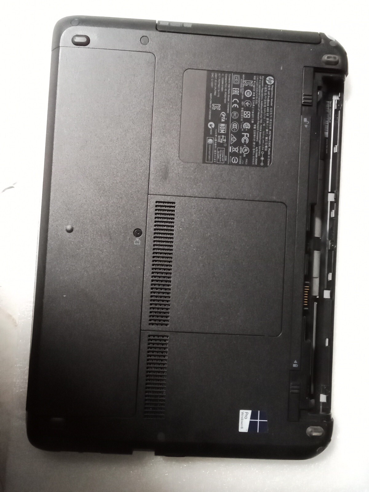 HP ProBook 440 G2-FOR PARTS-NO HDD/RAM/BATTERY-Laptop ONLY-Sold As Is