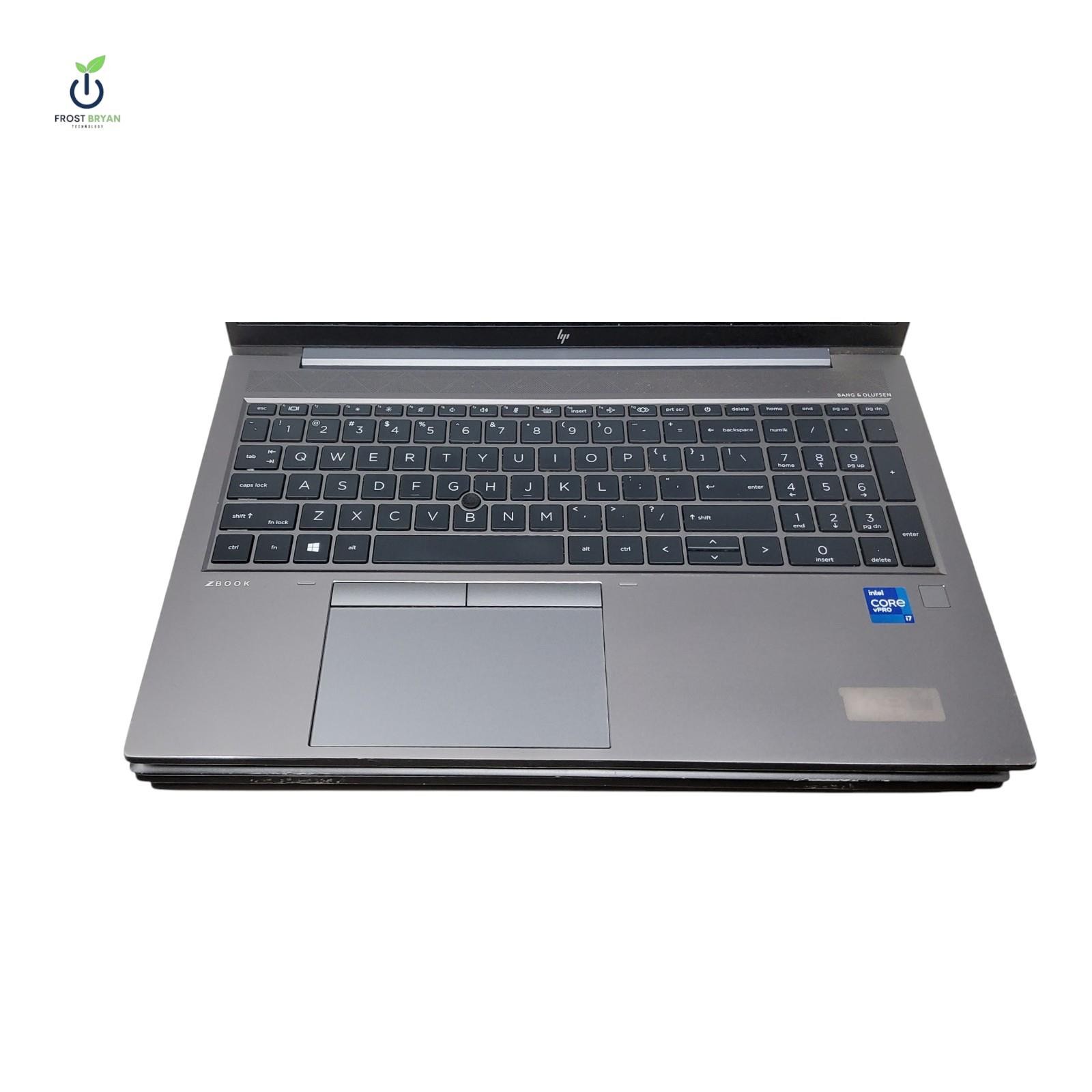Lot of 3 HP ZBOOK FIREFLY 15″ G8 i7-1185G7@3.00GHZ 8/512GB No OS Grade C [READ]