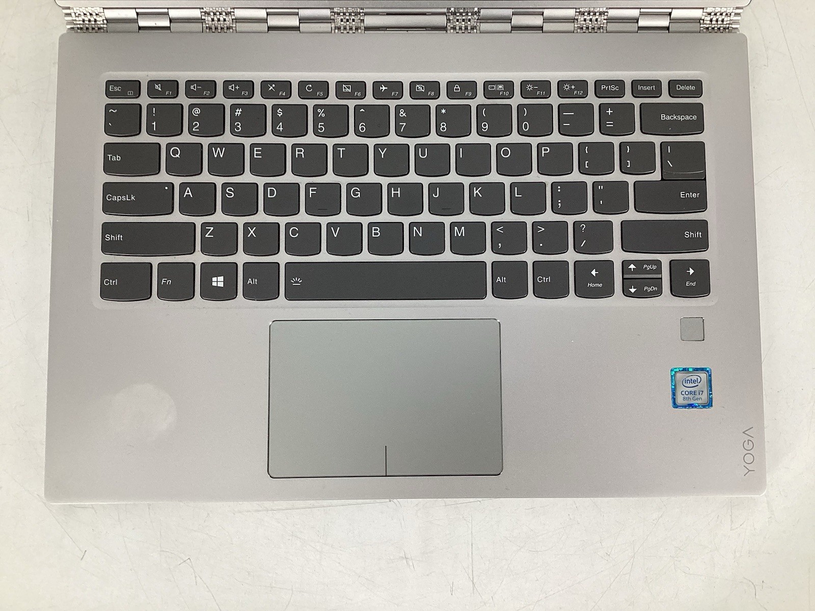 Lenovo Yoga 920 13.9 Silver Touch (i7-8550U 1.80GHz 16GB 512GB NVMe No OS/BATT)