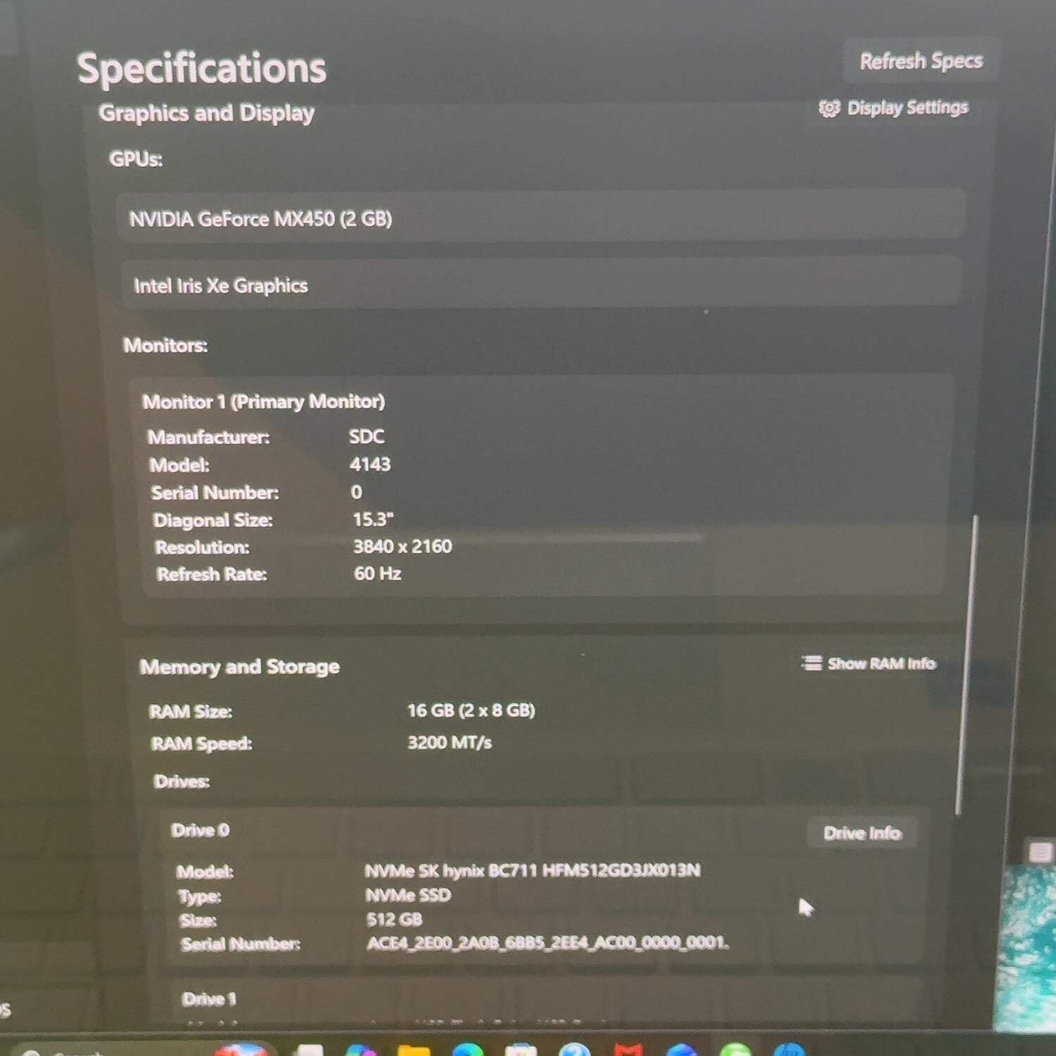 HP Envy x360 15M-ES1023DX 15.6″ i7-1195G7 2.9GHz 16GB 512GB SSD GeForce MX450