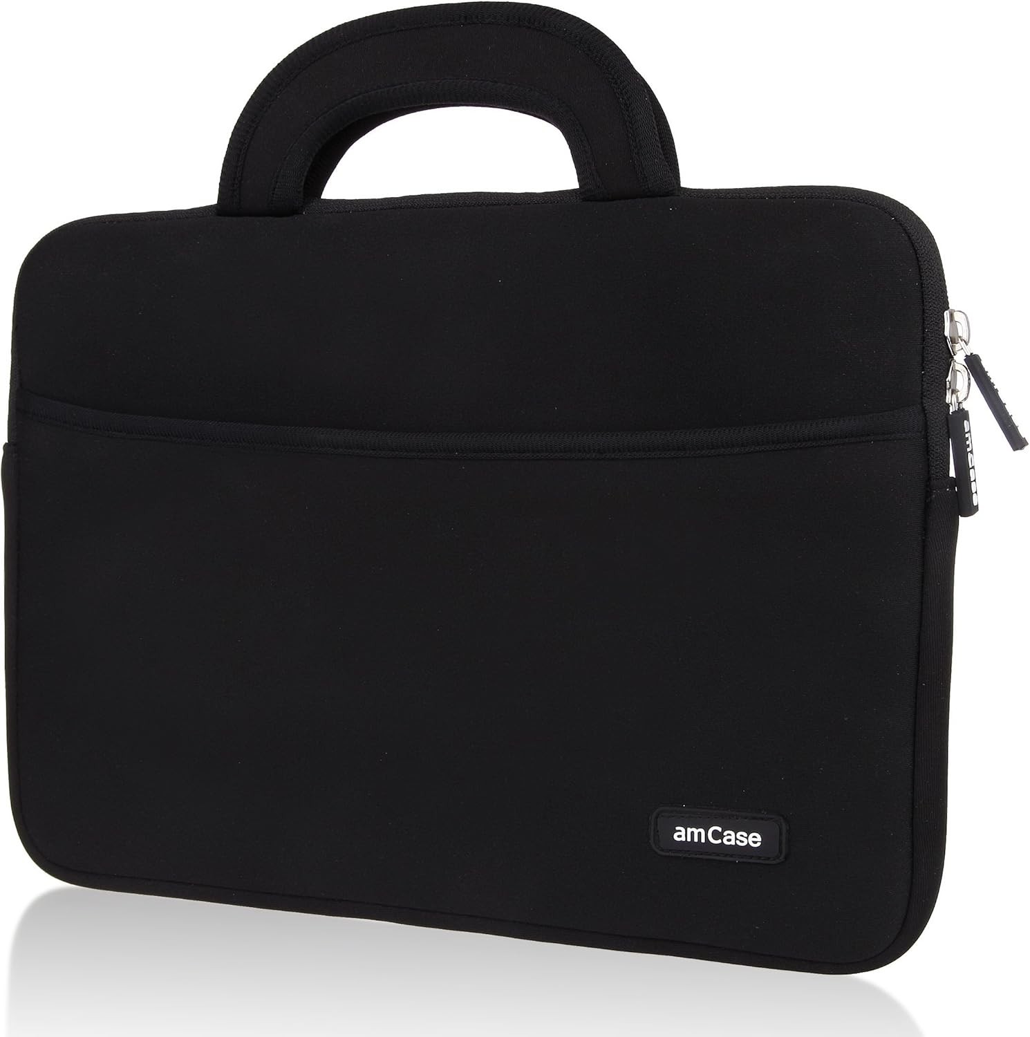 Chromebook Case-11.6 to 12 inch Neoprene Travel Sleeve with Handle-Black