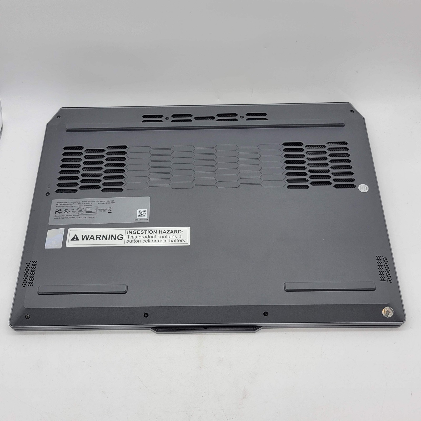 Lenovo LOQ 15 15IRX10 15.6″ i5-13450HX 2.4GHz 16GB RAM 1TB SSD GeForce RTX 5050