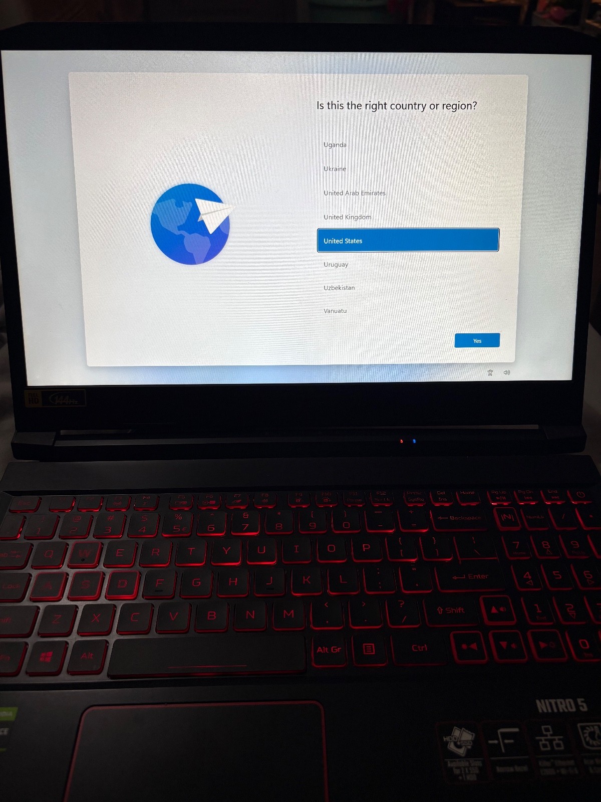 Acer Nitro 5 AN515-54-5812 15.6 inch (256GB, Intel Core i5 9th Gen., 2.40GHz,…
