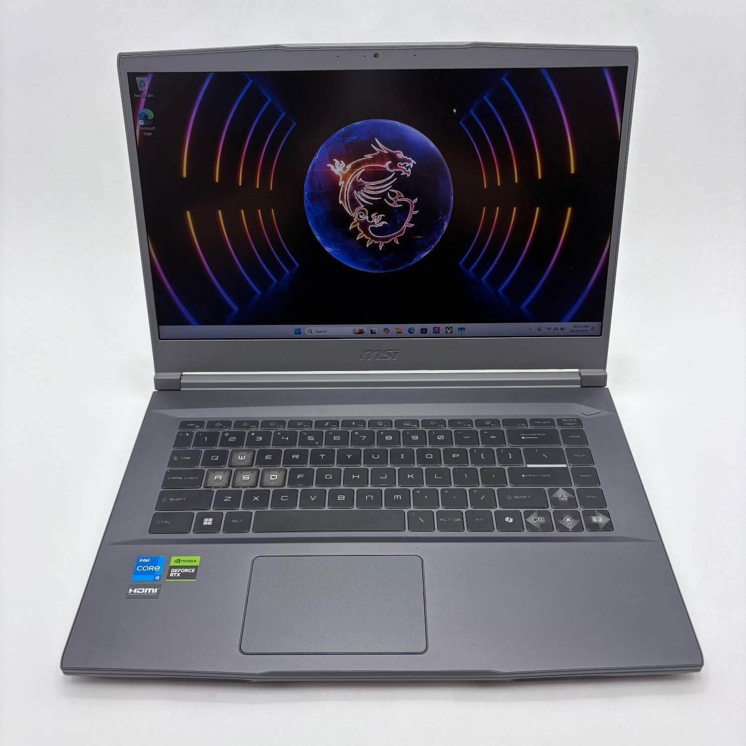 MSI Thin 15 B13UC 15.6″ i5-13420H 2.1GHz 16GB RAM 512GB SSD GeForce RTX 3050