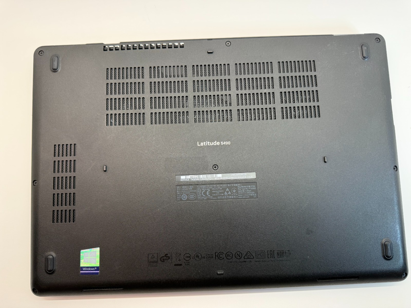 Dell Latitude 5490 14” FHD i5-8350U 8th Gen 8GB 256GB M.2 SSD Win 11 Pro W/AC