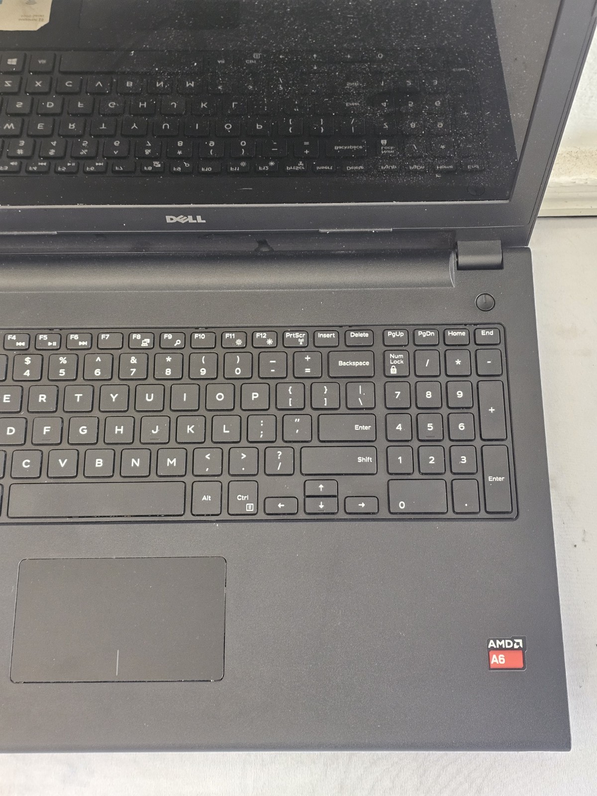 Dell Inspiron 15 Laptop – AMD A6 – 8GB RAM – 500GB HDD – NO BATT – Windows 10