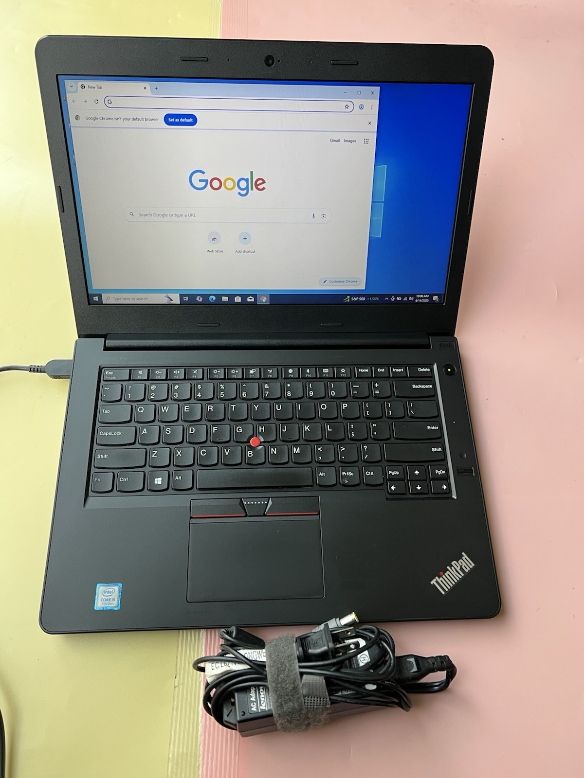 LENOVO THINKPAD E470 Core i5-7200U 16GB RAM 128GB SSD WEBCAM BLUETOOTH HDMI