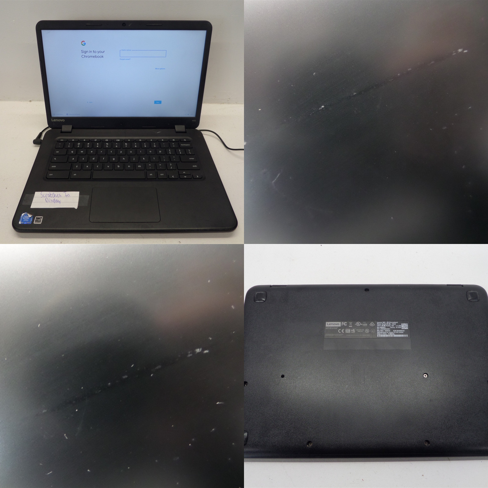 Lot Of 11 Lenovo N42-20 80US 14″ 80US0002US Chromebook 32GB SSD READ DESC