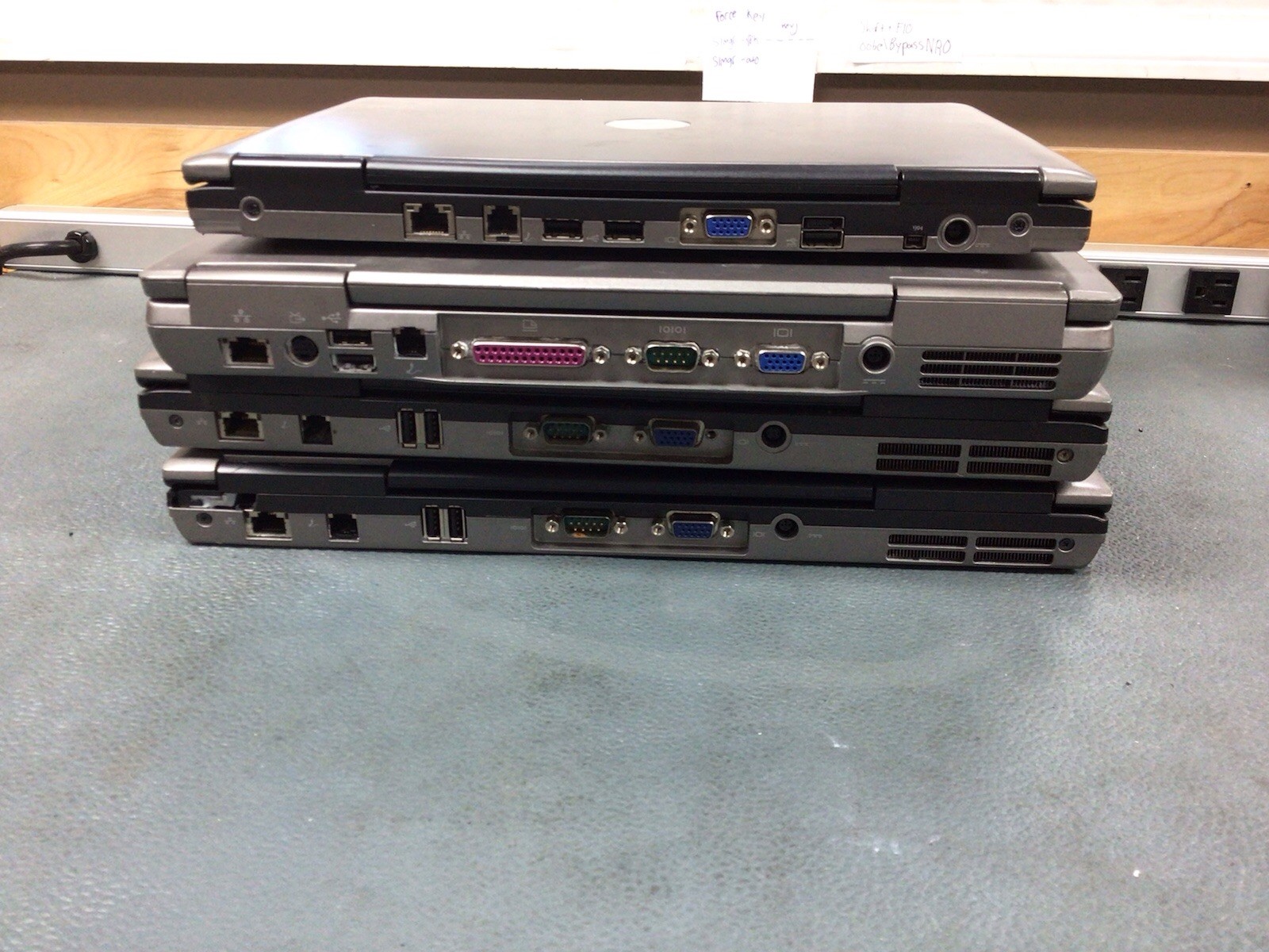 Lot 4x Vintage Dell Latitude AS IS | D430, D610, D620, D630 | No Drives/OS