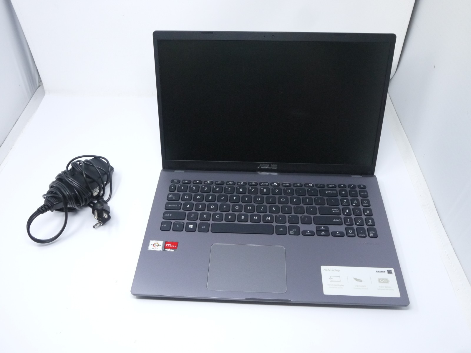 Asus Vivobook M509D 15.6″ Laptop – AMD Silver 3050U / 4GB / 1TB HDD / Win11