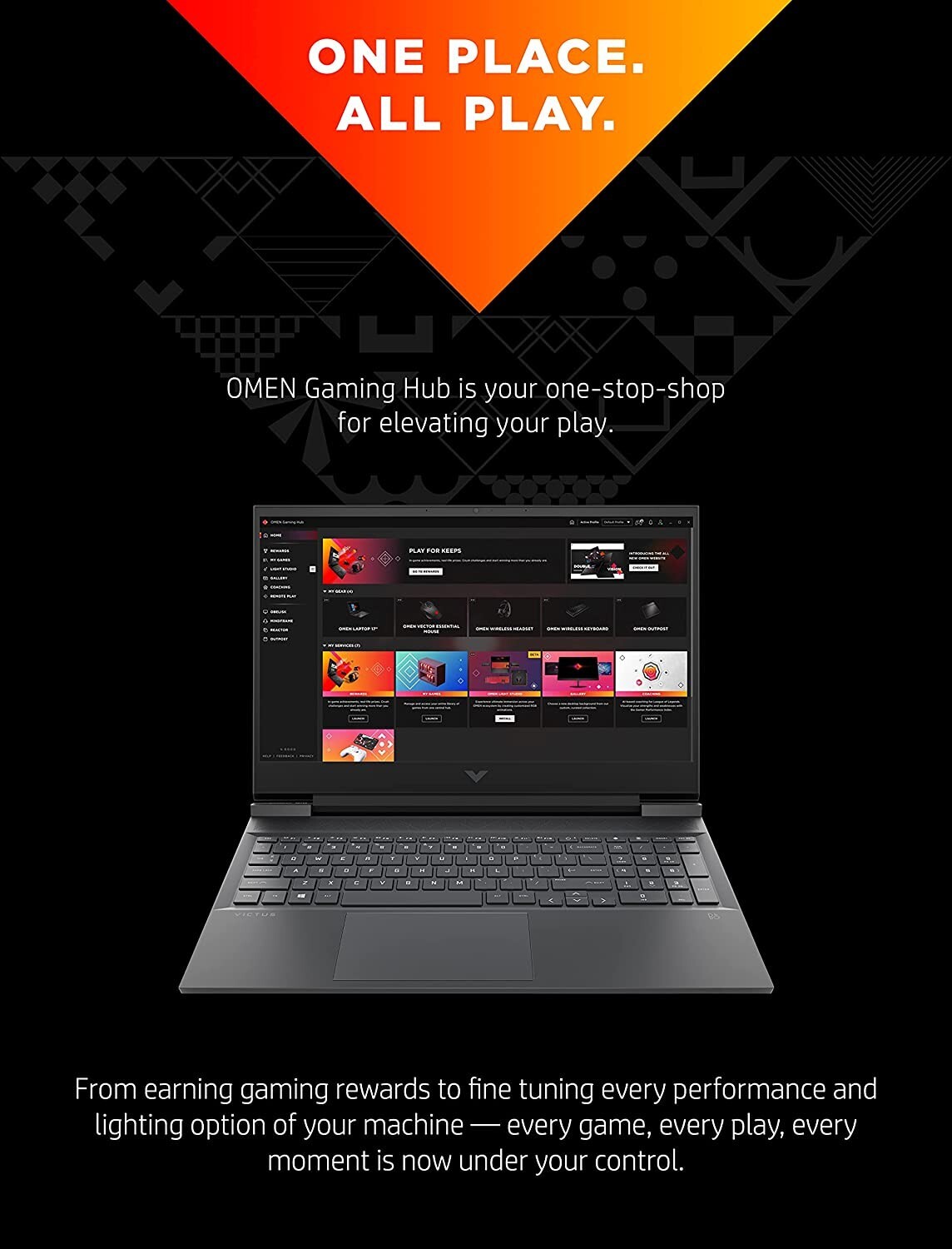NEW Victus 16-d0020nr Laptop Notebook RTX 3050 i5 8GB 512GB SSD FHD