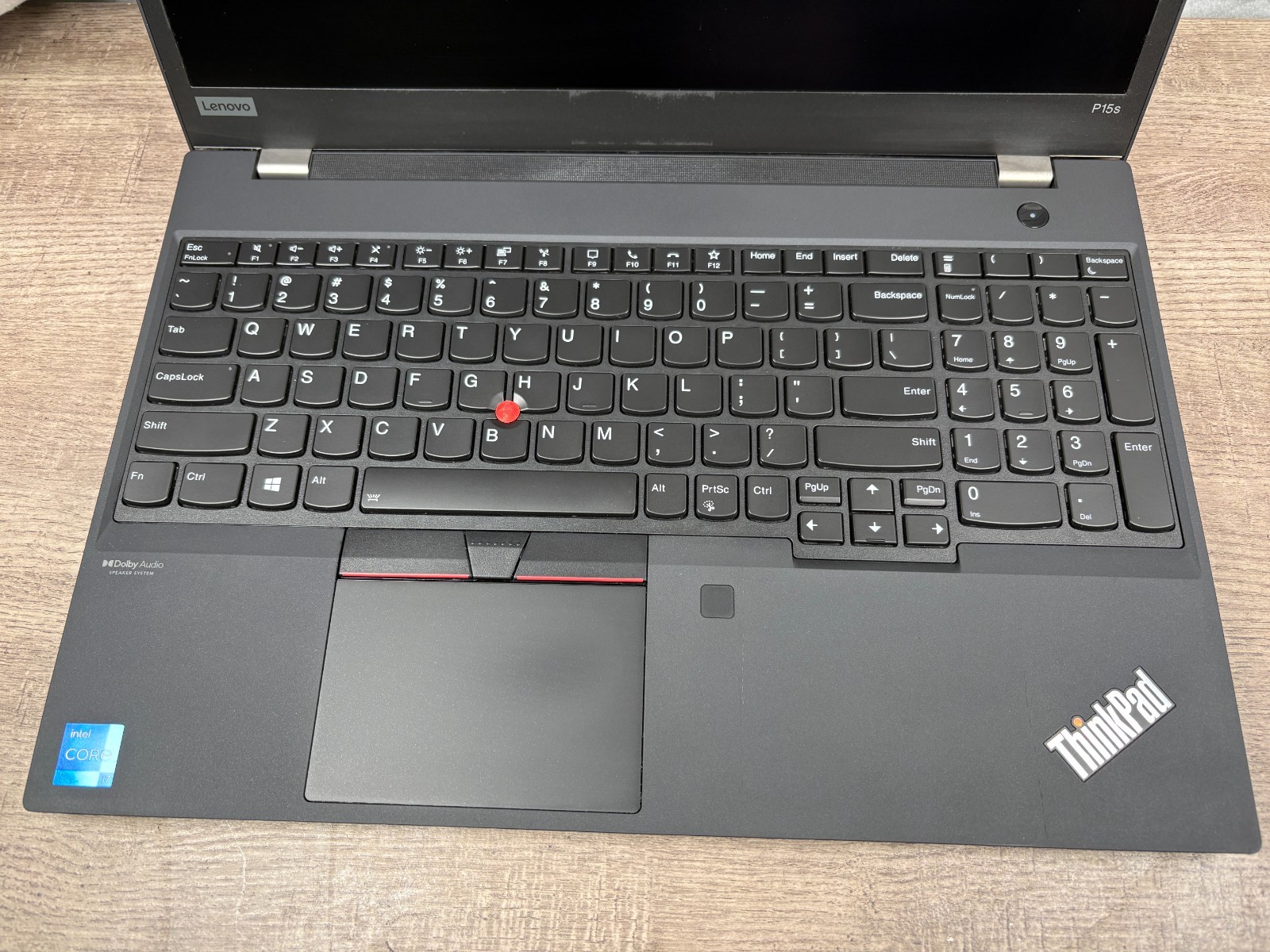 Lenovo ThinkPad P15s Gen2 I7-1165G7 16GB RAM 500GB SSD *See Condition Detail