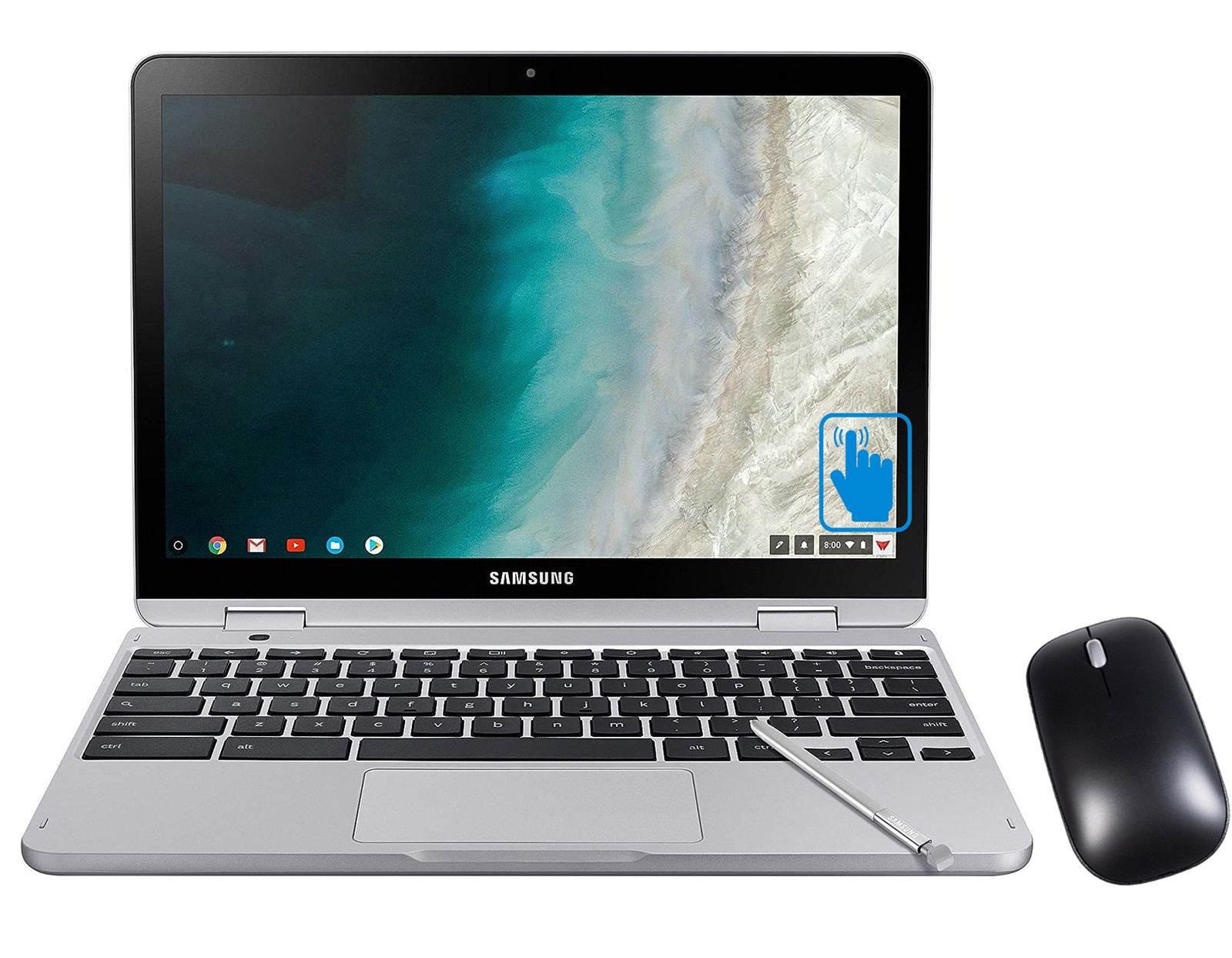 Samsung Chromebook Plus V2 12.2″ FHD Touch Intel Celeron 3965Y 4GB 64GB ChromeOS