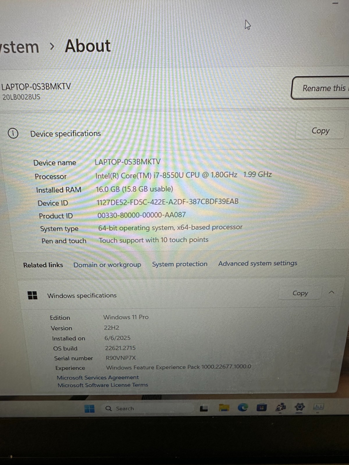 Lenovo ThinkPad P52s #8