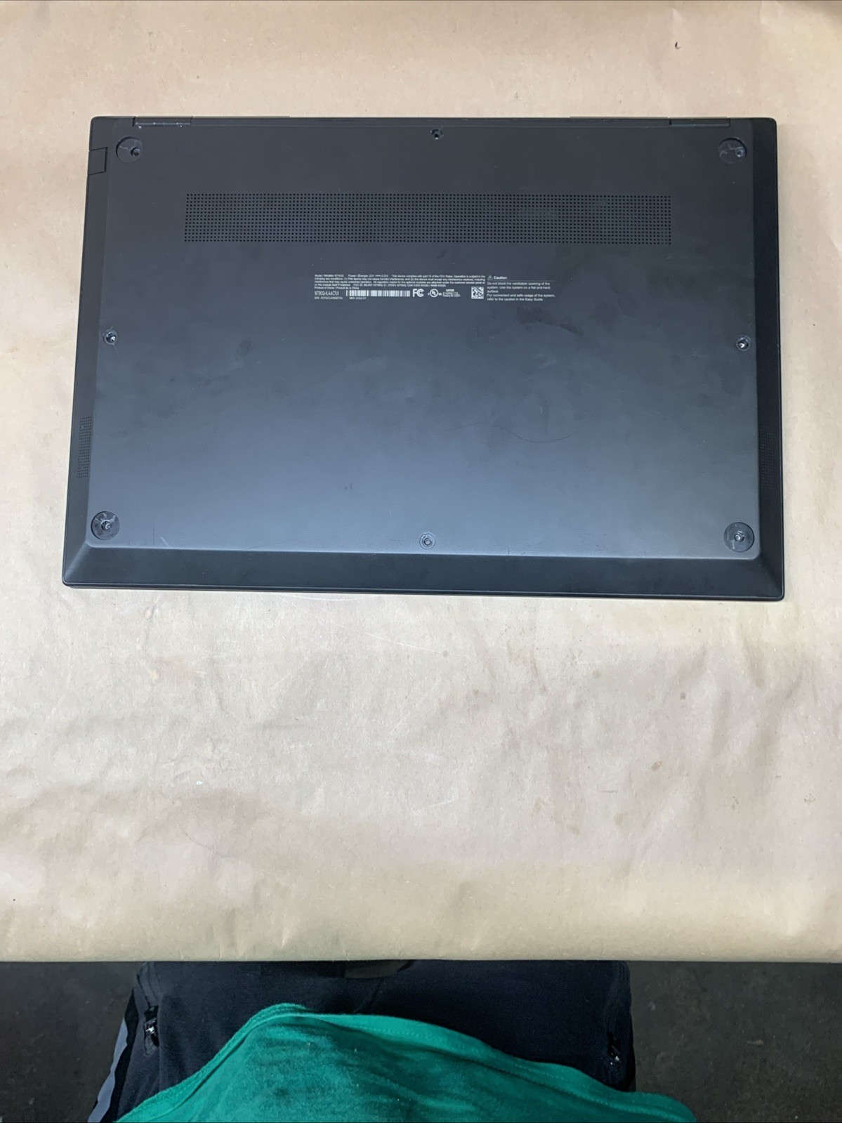 LG Gram 16T90Q Laptop, Intel i5-1240P@4.4GHz, No RAM/SSD, Touch, For Parts