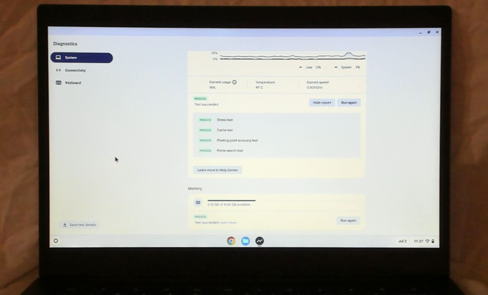 Samsung Galaxy Chromebook Go 14″ XE345XDA (2021) Excellent+Sleeve, Charger & Hub