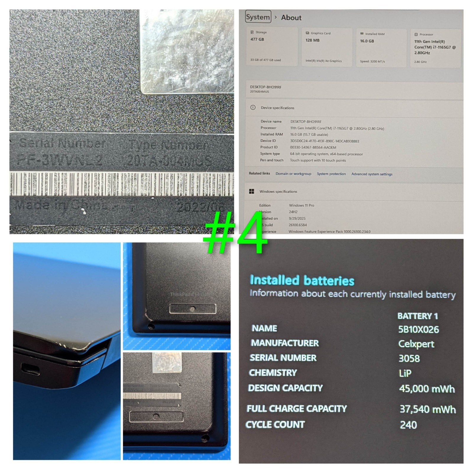 Lenovo ThinkPad E14 Gen 2 14″ FHD TOUCH i7-1165G7 2.8GHz 16GB 512GB SSD W11P +PA