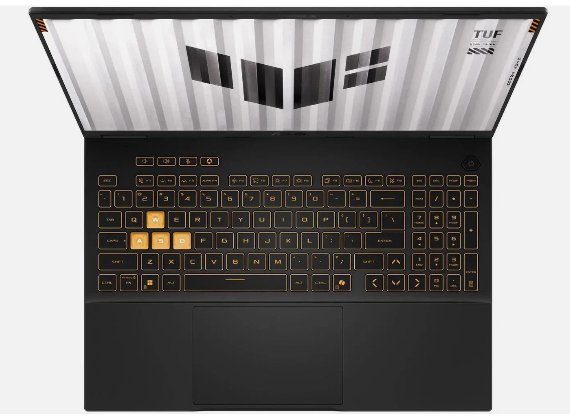 ASUS FX608JMR-SH73 TUF Gaming F16 16″ WUXGA i7-14650HX 2.2GHz NVIDIA GeForce RTX