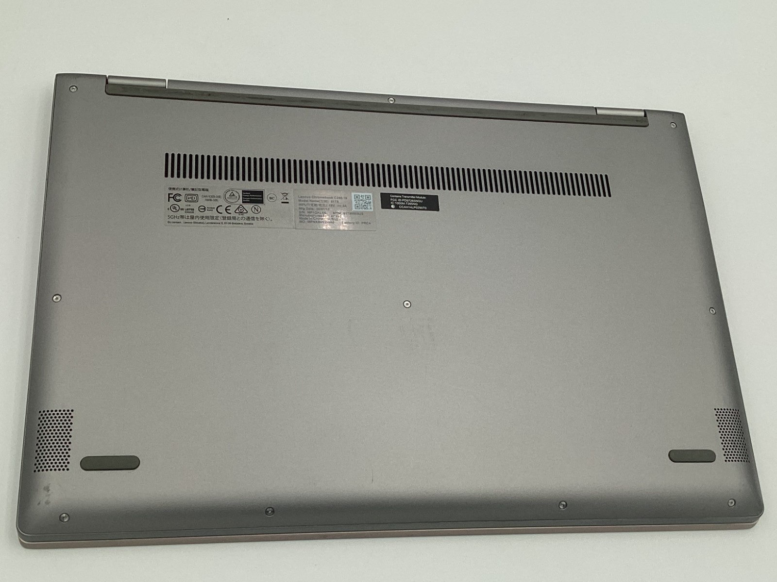 Lenovo Chromebook C340-15 15.6″ Touchscreen Intel Celeron 4GB RAM 64G 1920×1080
