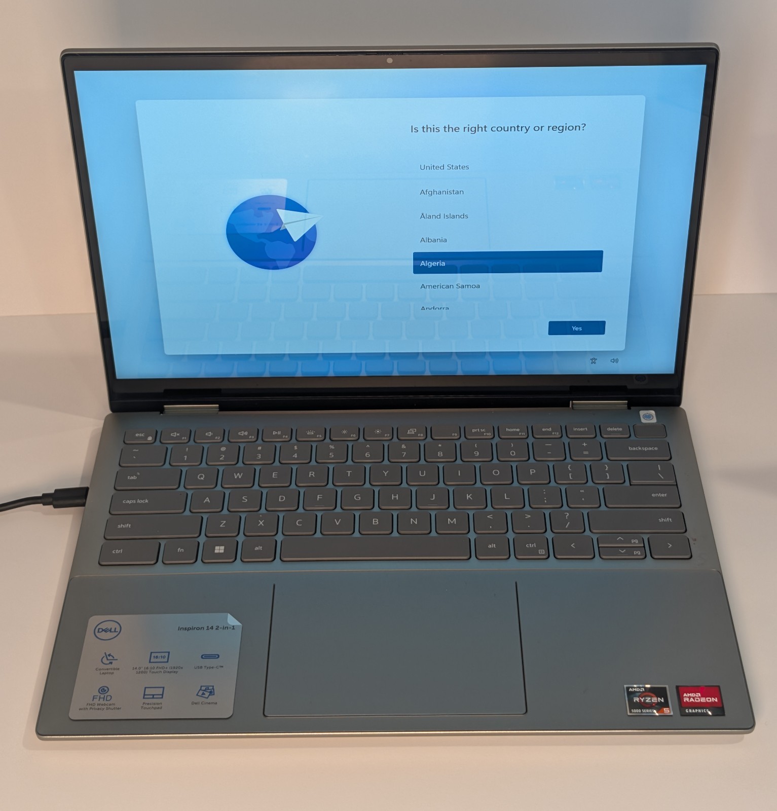 Dell Inspiron 14 7425 2‑in‑1 Ryzen 5 5625U- 8GB/512GB SSD Touchscreen. ~7S3~