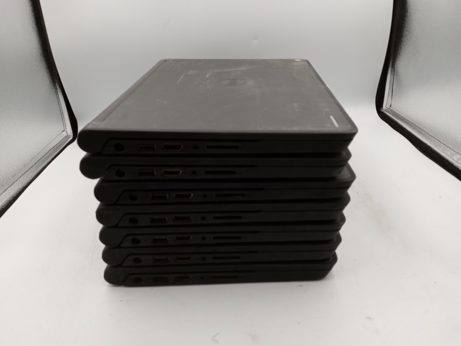 Lot of 7 – Dell Chromebook 11 P22T 11″ Laptop – FOR PARTS – VARIOUS ISSUES -RR