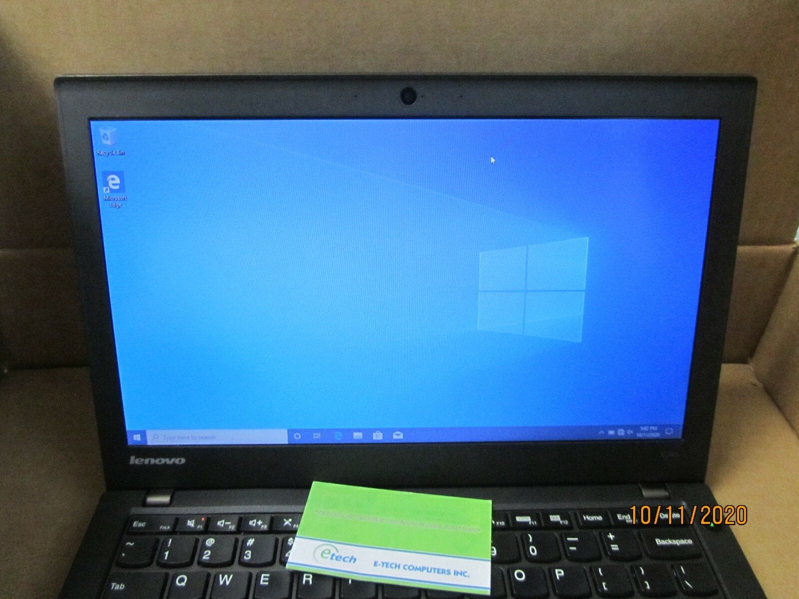 20AMS32T07 ThinkPad x240 i7-4600U 8GB 500GB HD 12.5″ HD 1366×768 Win10 Pro64