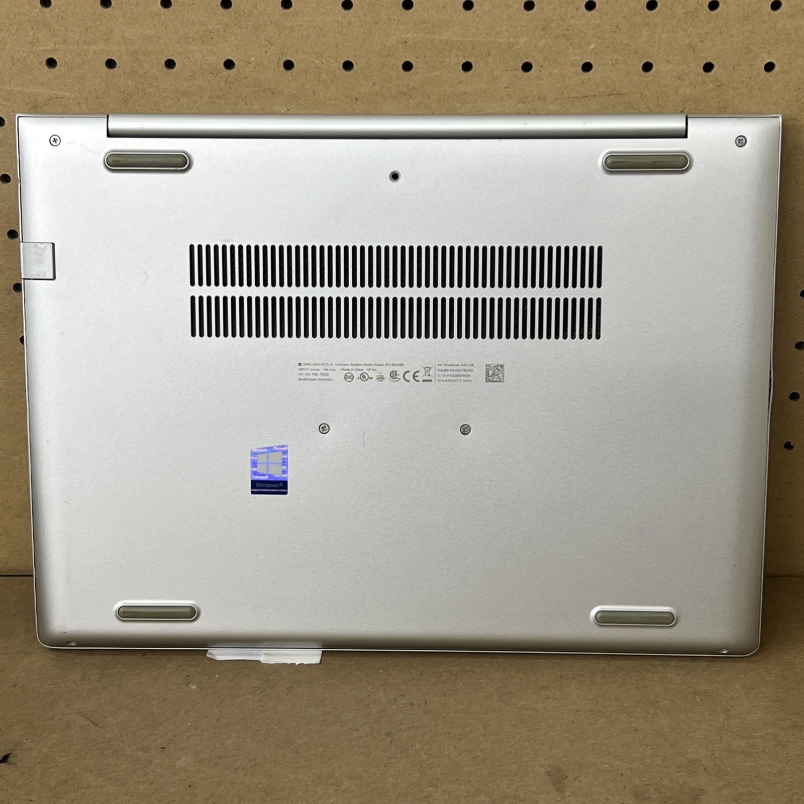 HP ProBook 445 G6 AMD Ryzen 7 Pro 2700U 16GB Ram – Fair *No SSD/Os, Low Batt*
