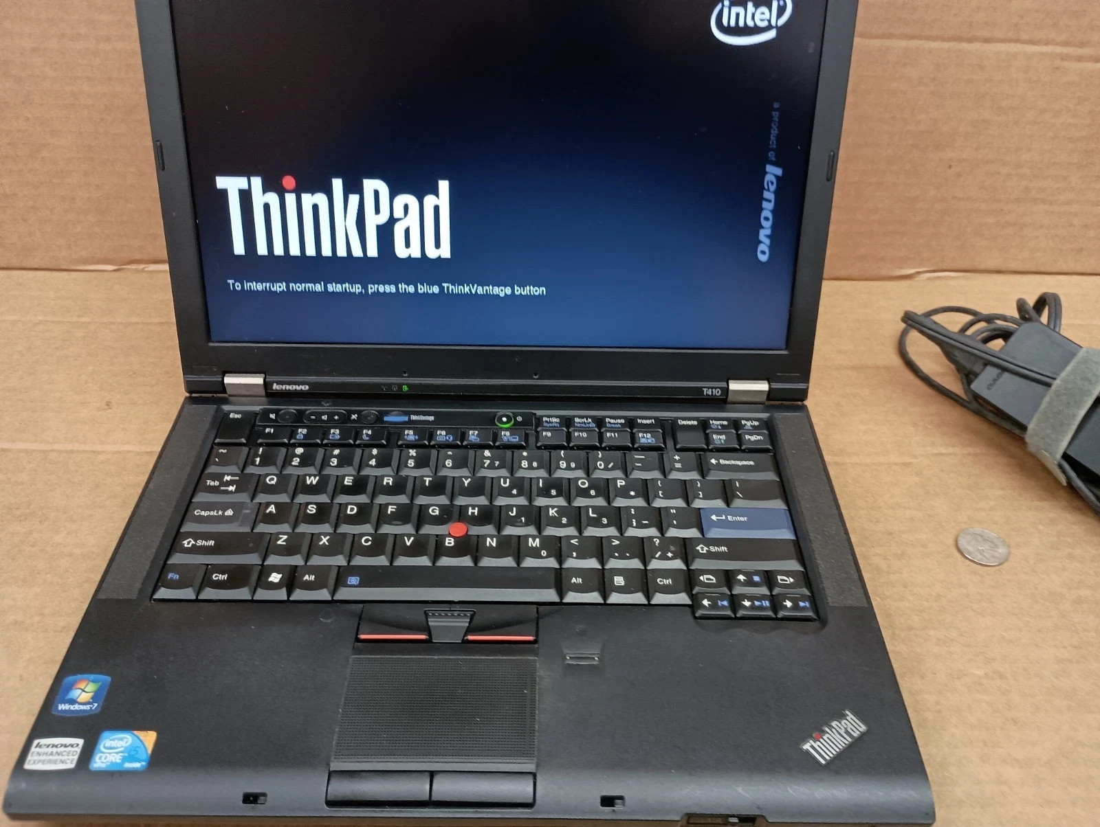 Lenovo ThinkPad T410 i5-M520 2.4GHz 8GB 240GB SSD DVD+RW Win 11 Office 365