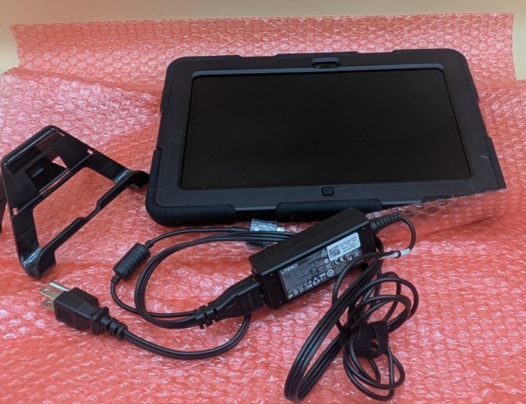 Dell Latitude 10 ST2 10.8″ Touchscreen Z2760 2GB 64GB Win 8 Tablet ~Dead Battery