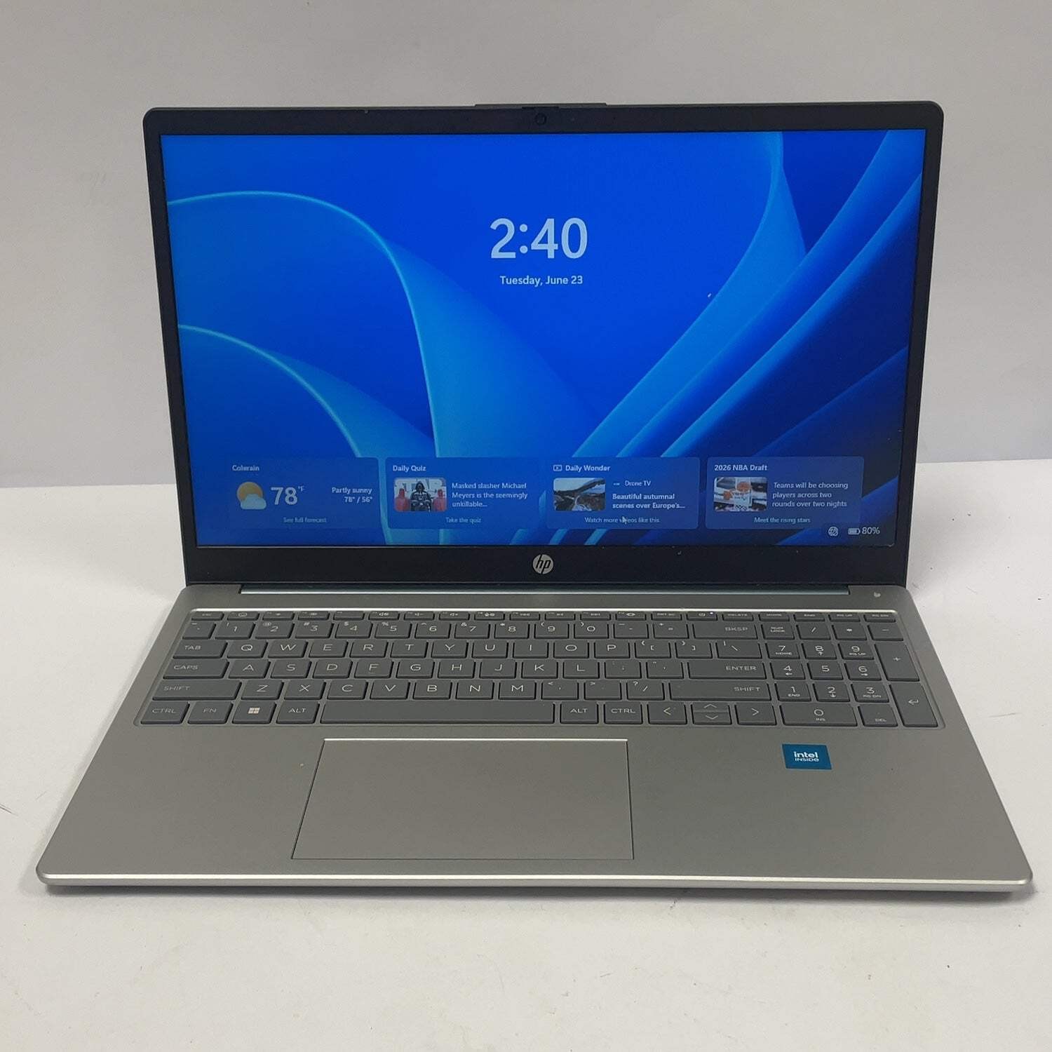 HP Laptop 15-FD0015TG 15.6″ N200 1.0GHz 8GB RAM 256GB SSD SSD