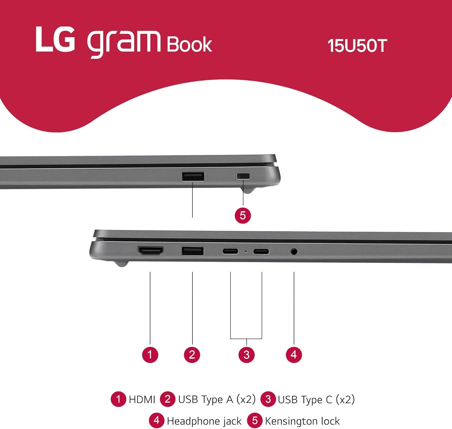 NEW LG Gram Book 15.6″ Laptop Intel i5-1334u 512GB SSD 8GB W11H 3.74lbs 1YEAR