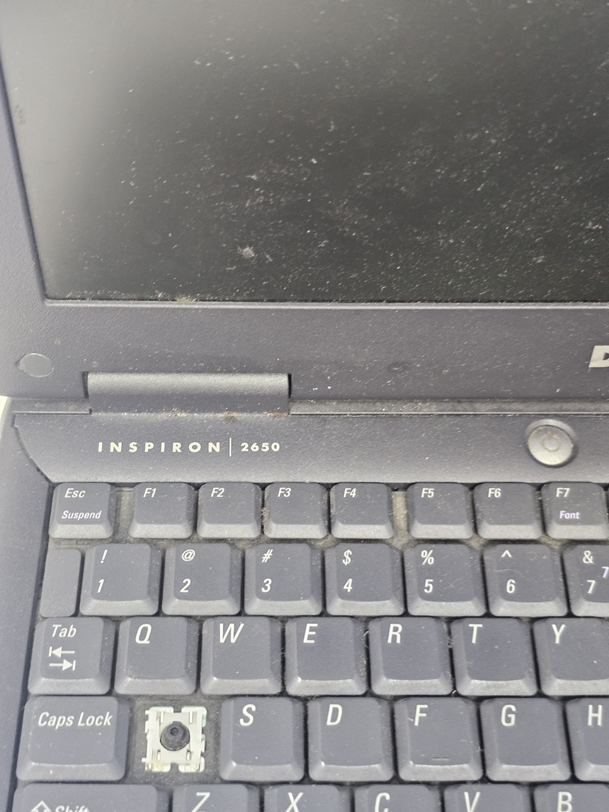 DELL INSPIRON 2650 PP04L LAPTOP *FOR PARTS ONLY*