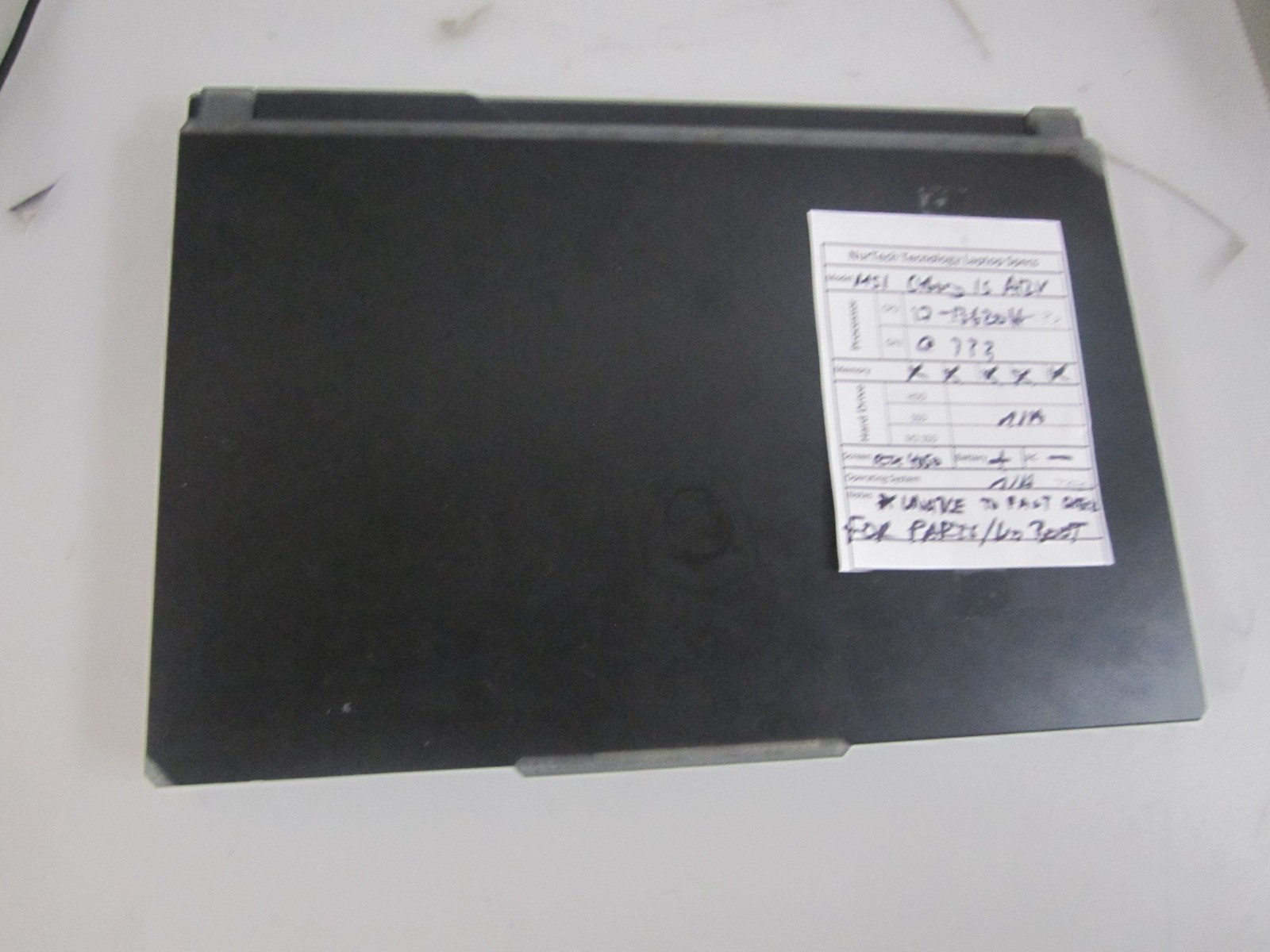 MSI Cyborg 15 A12V 15.6″ i7 GeForce RTX 4050 PARTS ONLY