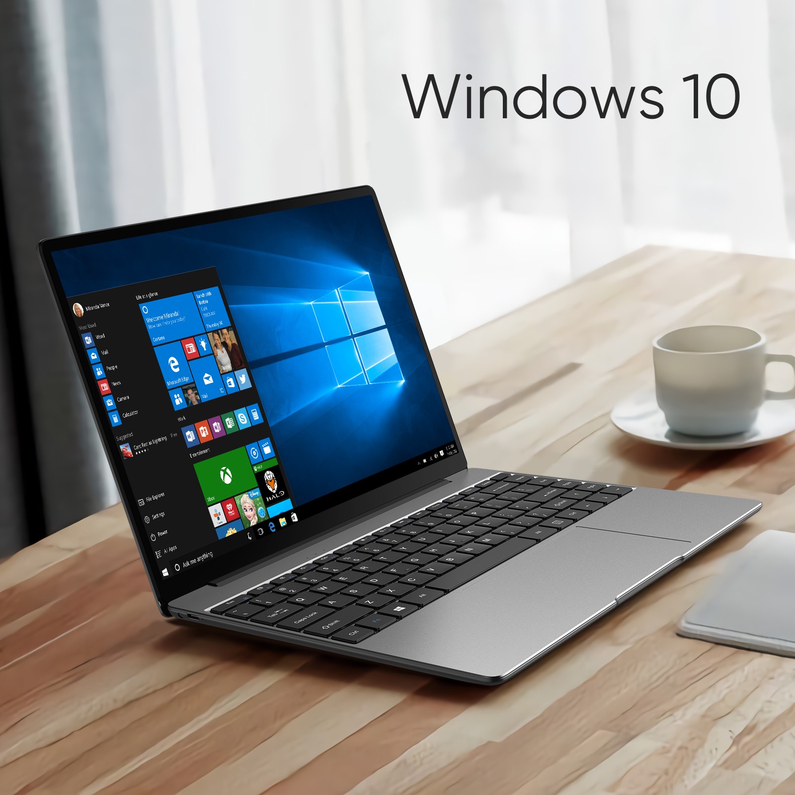 CHUWI GemiBook Pro 14.1 Intel Celeron J4125 Windows Laptop Backlit Keyboard
