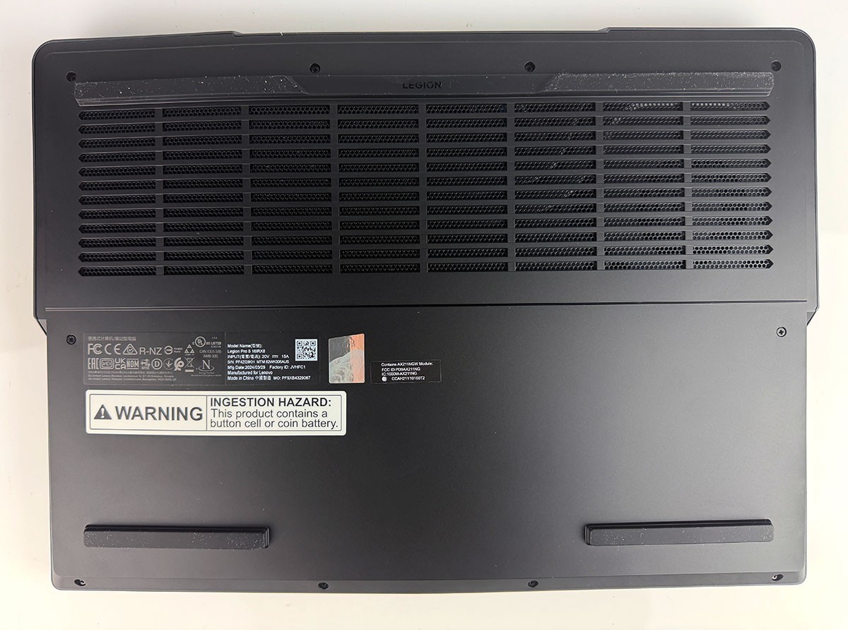 Lenovo LEGION PRO 5, i9-13900HX, 16GB, 1TB, RTX 4070 Gaming Laptop Used, Working