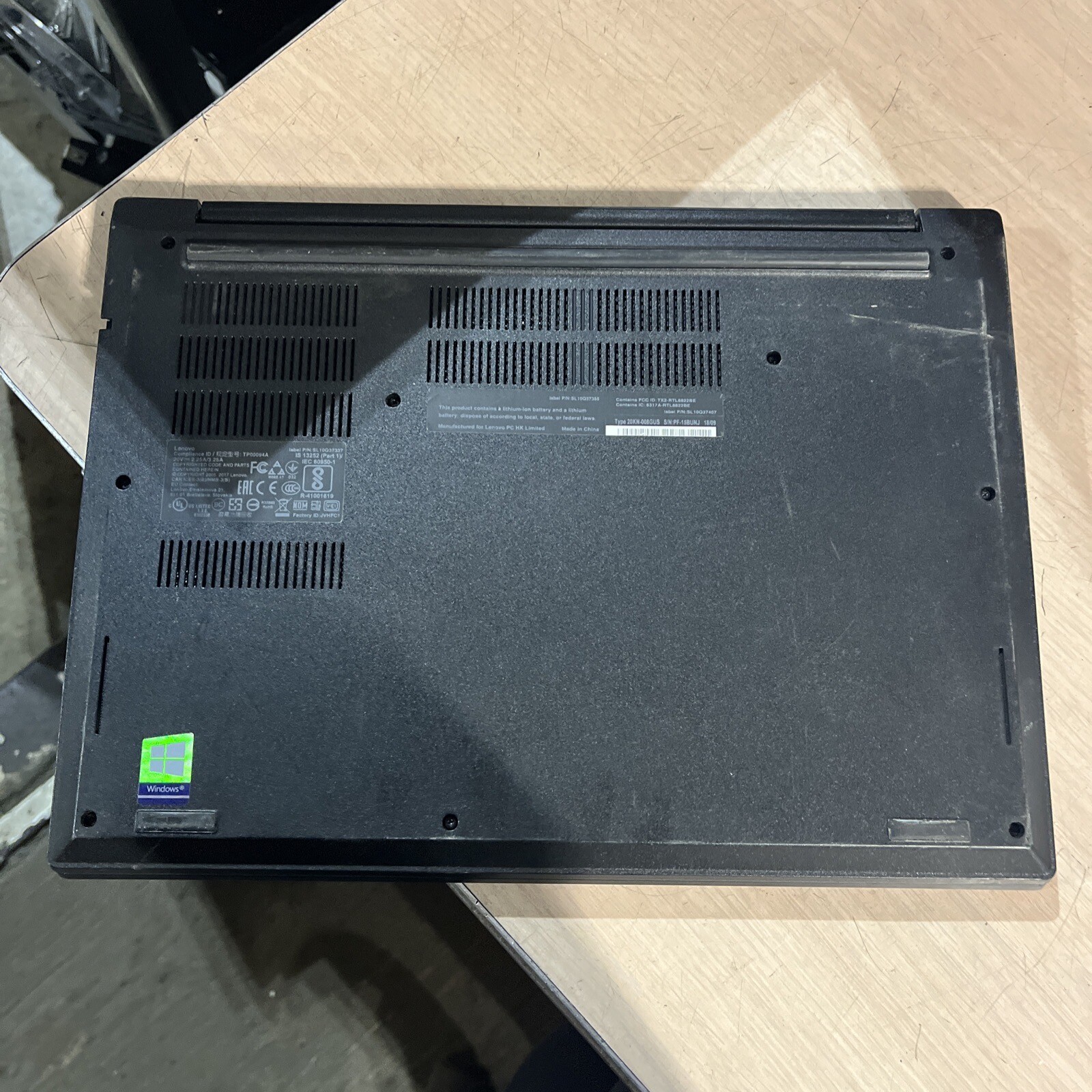 THINKPAD LENOVO E480 INTEL CORE I3 7TH GEN 8GB RAM NO HD