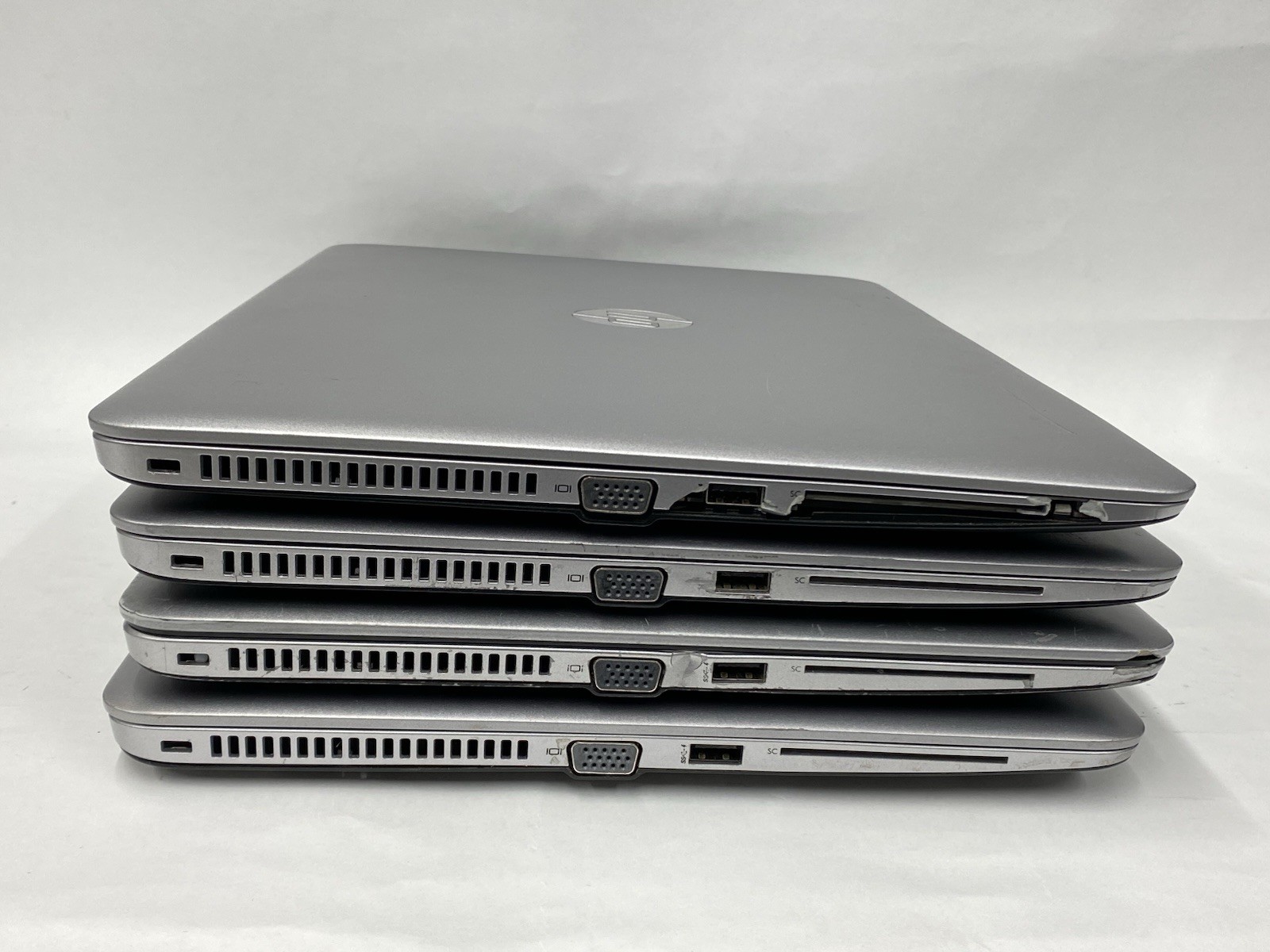 Lot of (4) HP Elitebook 850 G3 – HD – i5-6200u – No RAM/SSD/OS – READ