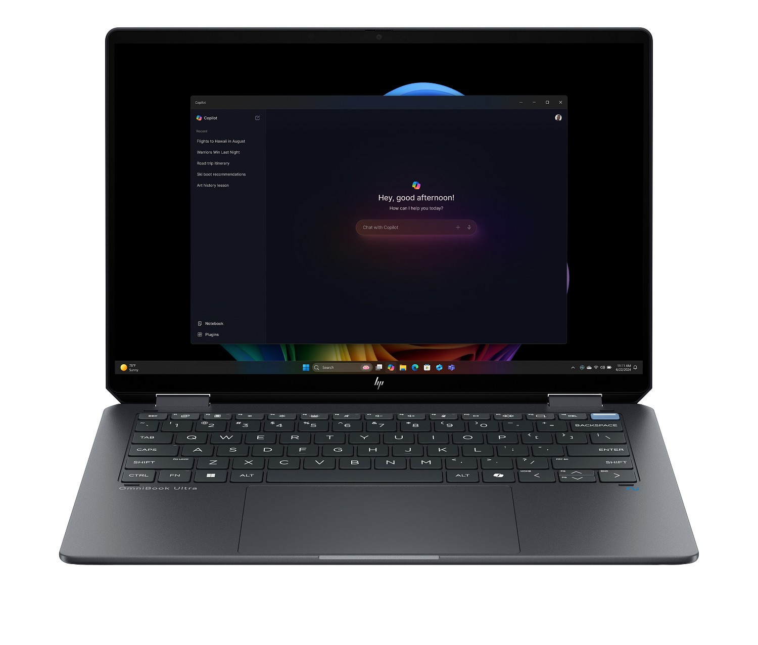 HP OmniBook Ultra Laptop Computer 14″ 3K Touch Screen Intel Core Ultra 7 16 GB
