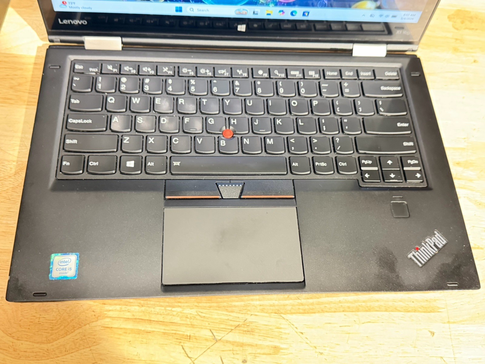 Lenovo ThinkPad X1 Yoga 1st Gen i5-6200U 8GB RAM 256GB SSD 14” Touch Win11 Pro