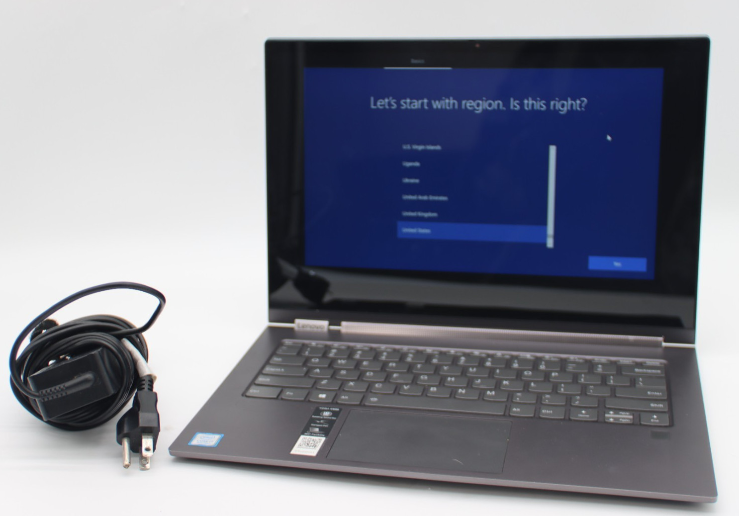 Lenovo Yoga C930-13IKB Laptop 13.9″ Intel Core I7-8550U 12GB RAM 256GB SSD