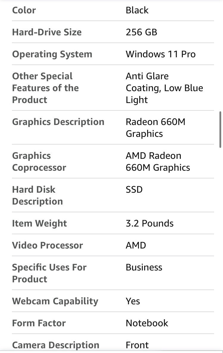 NEW Lenovo THINKPAD E14 Gen 6, AMD RYZEN 5 7535U 256GB SSD 14” (2.90GHZ, 16MB)
