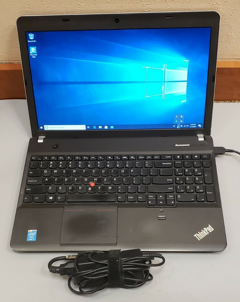 LENOVO THINKPAD E540 15.6″ Core i3-4300M 4GB RAM 500GB HDD WEBCAM BLUETOOTH